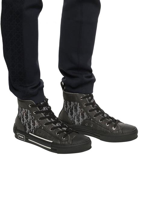 dior high tops men|Dior b23 black and white.